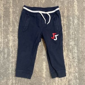 Janie and Jack Navy Blue Joggers / Sweatpants - 2T